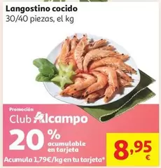 Langostino Cocido