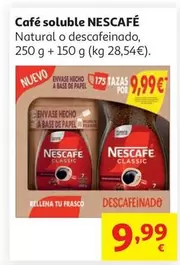 Cafe Soluble Natural Nescafe 200 G + Doypack 150 G