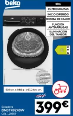 Beko - 15 Programmateur Dm3149240w
