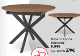 Elipse - Mesa De Cocina Extensible