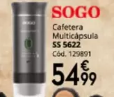Sogo - Cafetera Multicapsula