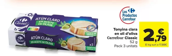 carrefour - Tonyina Clara En Oli D'oliva Classic