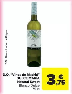 D.O. "Vinos de madrid"