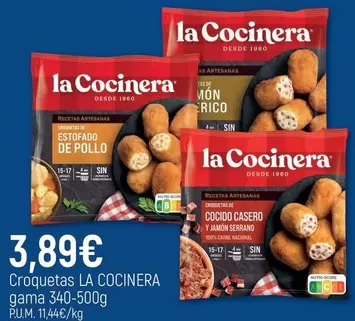 La Cocinera - Croquetas Gama