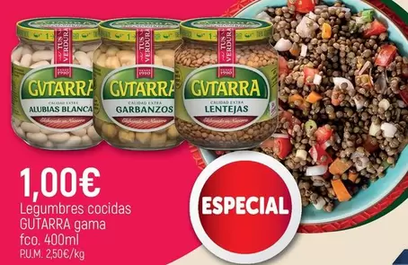 Gvtarra - Legumbres Cocidas