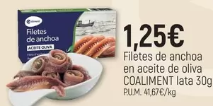 Coaliment - Filetes De Anchoa En Aceite De Oliva