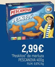 Pescanova - Peskitos De Merluza