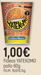 Yatekomo - Fideos Pollo