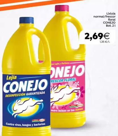 Conejo - Lixivia Normal
