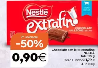 Nestlé - Chocolate Con Leche Extrafino