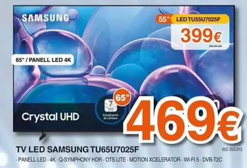 Samsung - TV Led TU65U7025F
