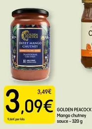Golden Peacock - Mango Chutney Sauce