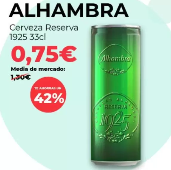 Alhambra - Cerveza Reserva