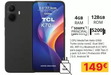 TCL - K70 4G