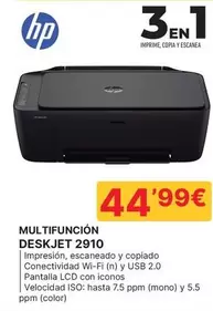 HP - Multifuncion Deskjet 2910