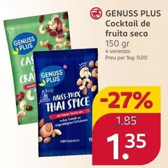 Genuss Plus - Cocktail De Fruita Seca