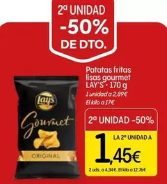 Lay's - Patatas Fritas Lisas Gourmet