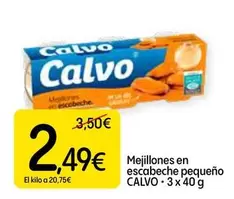 Calvo - Mejillones En Escabeche Pequeno