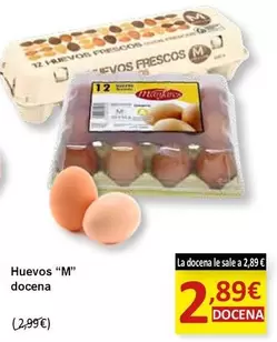 Huevos "M" Docena