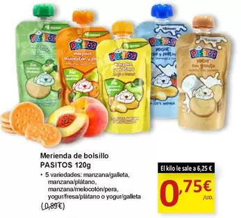 Pasitos - Merienda De Bolsillo