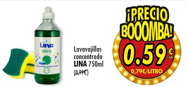Lina - Lavavajillas Concentrado