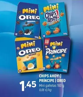 Chips Ahoy! | Lu | Oreo - Príncipe Mini Galletas
