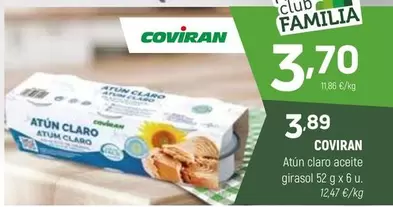 Coviran - Atún Claro Aceite Girasol