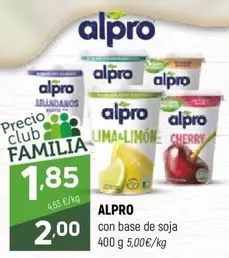 Alpro - Con Base De Soja
