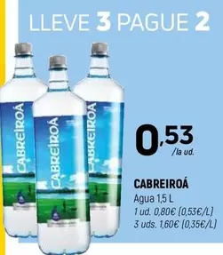 Cabreiroá - Agua