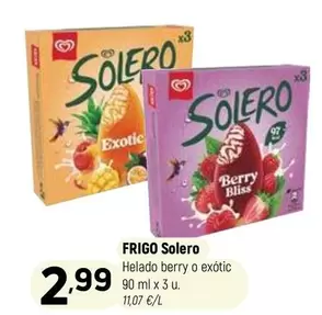 Frigo - Solero Helado Berry O Exótic