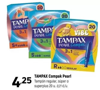 Tampax - Compak Pearl