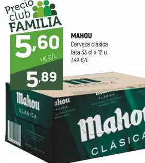 Mahou - Cerveza Clasica