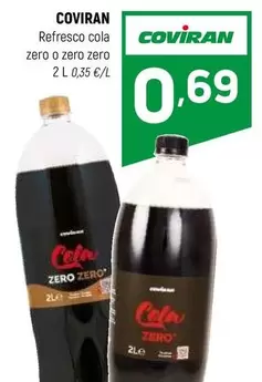 coviran - Refresco Cola Zero O Zero Zero
