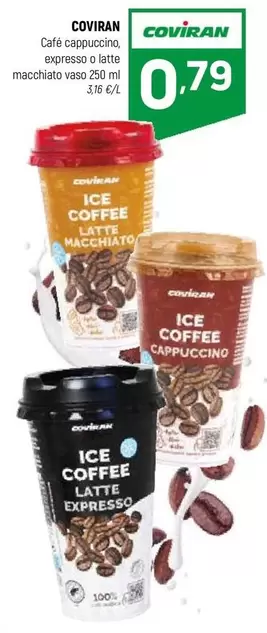 Coviran - Cafe Cappucino, Expresso O Latte Macchiato Vaso