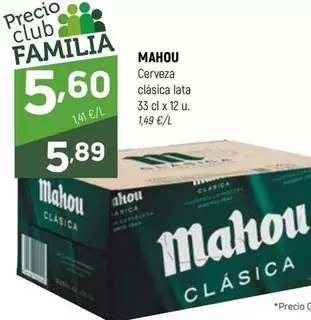 Mahou - Cerveza Clásica Lata