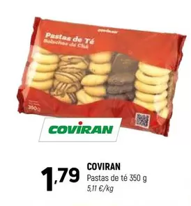 coviran - Pastas De Te
