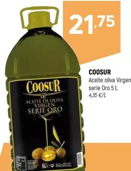 Coosur - Aceite Oliva Virgen Serie Oro