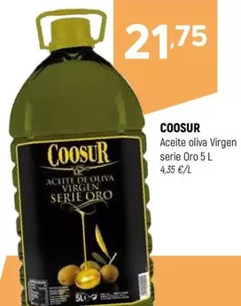 Coosur - Aceite Oliva Virgen Serie Oro