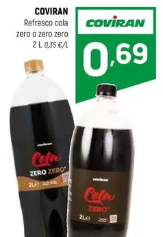 coviran - Refresco Cola Zero O Zero Zero