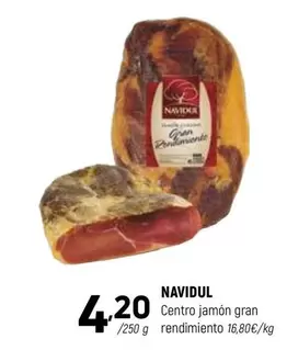 Navidul - Centro Jamón Gran Rendimiento