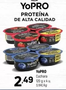 Danone - Yopro Cuchara