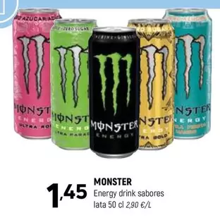 Monster - Energy Drink Sabores
