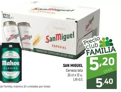 San Miguel - Cerveza