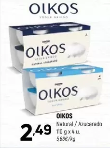 OIKOS - Natural / Azucarado
