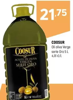 Coosur - Oli Oliva Verge Serie Oro