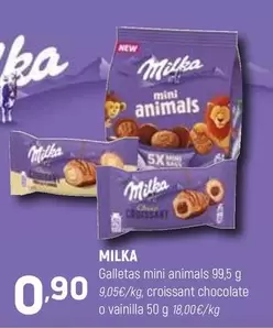 Milka - Galletas Mini Animals