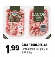 Casa Tarradellas - Cintes Baco