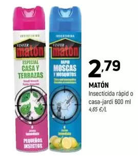 Matutano - Insecticida Rapid O Casa-jardi