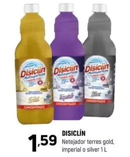 Disiclin - Netejador Terres Gold, Imperial O Silver