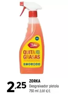 Zorka - Desgreixador Pistola